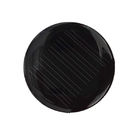 Round 2W 12V Epoxy Mini Solar Panels Two Conductor Wire For Solar Lawn Lamp / Toys