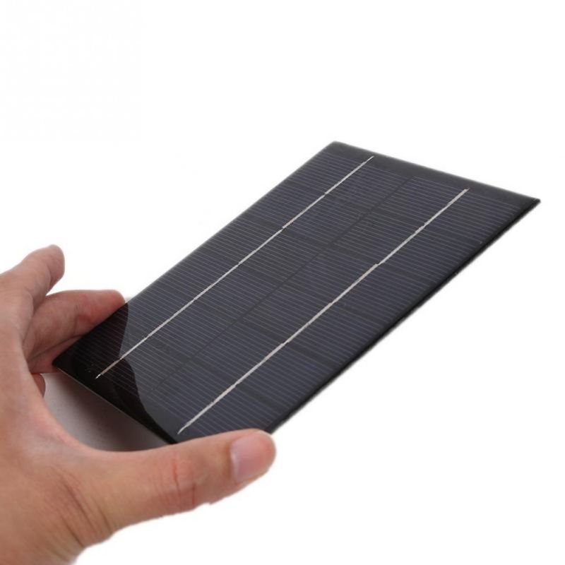 Super Slim Mini Solar Panels 5V 3W PCB / PET Back Sheet For Water Pumping Systems