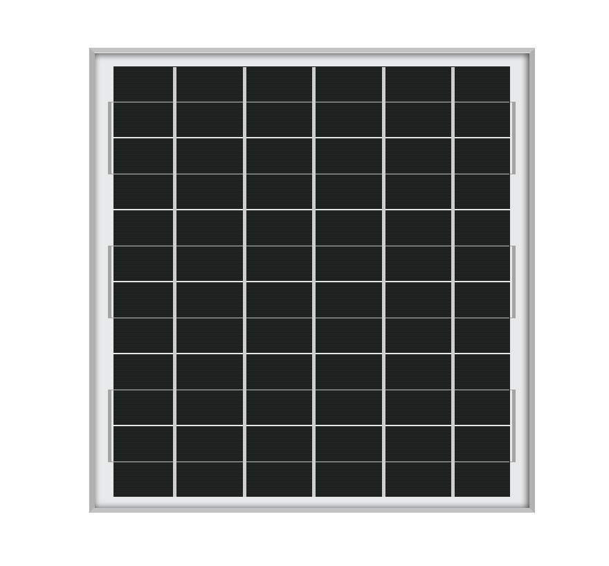 Light Weight 12 Volt Portable Solar Panels Super Slim For Solar Lighting Kit